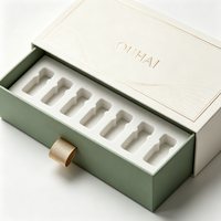 Boîtes cosmétiques en carton rigide avec tiroir coulissant pour ampoules de 3 ml, emballages pour sérum de soin de la peau, Cajas De Papel Personalizadas