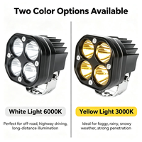 Faro LED OEM de 40w, Foco Auxiliar 4x4, Lámpara de Trabajo Todoterreno para Motocicleta, Camioneta, ATV, SUV, Tractor