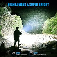 Lampe torche magnétique rechargeable en aluminium Banral, haute luminosité, super brillante, petite lampe LED COB latérale, type C, zoomable, 7 modes, IP20
