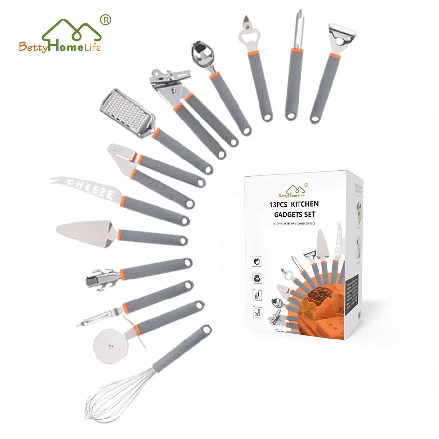 2022 Kitchen Gadgets 13PCS Stainless Steel Home and Kitchen Accessories Cooking Tools Set Smart Kitchen Gadgets