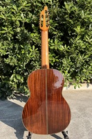 Aiersi Brand Music Musical Instruments all solid Cedar Top 7-String Classical Guitar with High Quality for Sale