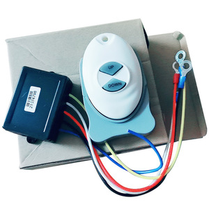Télécommande sans fil pour treuil de bateau 12 V, interrupteur électrique en plastique avec fils, pour levage et abaissement - Product Image 2