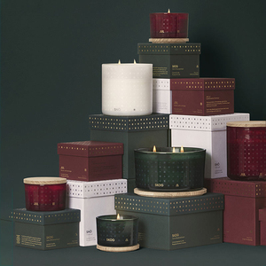 Ensemble <span class=keywords><strong>de</strong></span> bougies parfumées personnalisées True fragrance avec logo bougies parfumées bio rose <span class=keywords><strong>citronnelle</strong></span> lavande - Product Image 2