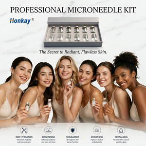 Kit de Microagujas de Oro 24K a <span class=keywords><strong>Precio</strong></span> de Fábrica, Kit de Infusión para Tratamiento del Acné y Refinamiento de Poros, Kit de Microagujas para Spa - Product Image 1