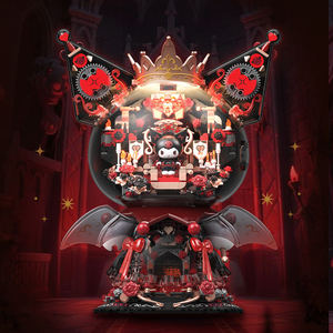 TOPTOY He l Lo <span class=keywords><strong>K</strong></span> IT ty Castle Dark Night Set di Costruzioni in Legno di Grande Volume, Blocchi da Costruzione, Regalo di Compleanno, Scatola Misteriosa - Product Image 4