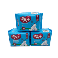 Serviettes hygiéniques ailées en coton respirant de qualité supérieure pour femmes, OEM&ODM, livraison rapide