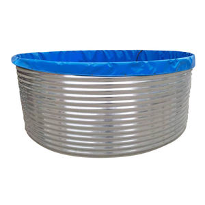 Feuille de fer galvanisé de jardin de ferme à poissons + toile de matériau d'étang à poissons - Product Image 1