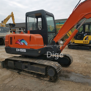 Robusta Excavadora hidráulica DOOSAN DH55 Shanghai bajo consumo de combustible eficiente sistema hidráulico con motor confiable - Product Image 5