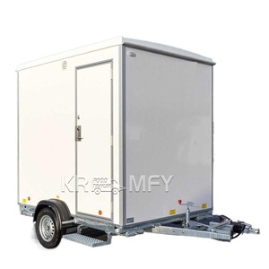 Remorque de toilettes portables d'extérieur pratique avec conception écologique pour les immeubles d'appartements et les bureaux, construction durable - Product Image 3