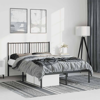 Lit en métal robuste, pliable et réglable, avec montage facile, design moderne pour la maison, l'école, la chambre et le dortoir, adapté aux jeunes.