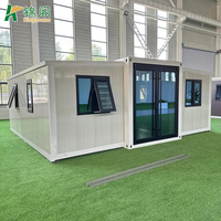 Maison portable sûre et sécurisée Maison en conteneur extensible pliable personnalisable Maison en conteneur