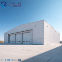 Edificio Prefabricado de Acero Ligero de Estilo Industrial Moderno para Gimnasio, Centro Comercial, Taller, Hangar de Aviones