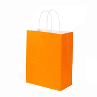 PakTalk – Lot de 24 sacs cadeaux écologiques en papier kraft, taille moyenne 8x4.2x10.5 pouces, 6 couleurs, pour anniversaires/mariages/duches de bébé