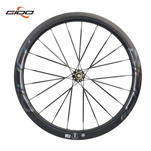GIOO F2 PRO 700C Carbon-Rennrad-Laufradsatz 20/24H Scheibenbremse 28mm Außenbreite Eloxiertes Finish Kompatibel 7-12 Gänge - Product Image 3