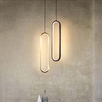 Lampes suspendues modernes à LED, éclairage d'intérieur pour la maison, le salon, la salle à manger, le lit, la salle de bain, la décoration