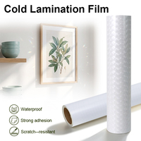 Film de lamination à froid 3D effet œil de chat, brillant, souple, imperméable, translucide, PVC auto-adhésif, anti-rayures, pour panneau d'exposition