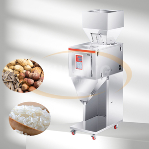 Machine de remplissage et de conditionnement semi-automatique quantitative 999g pour granulés, poudres et particules – Machine de remplissage de sacs - Product Image 1