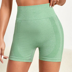 Shorts Deportivos de Yoga para Mujer, Cintura Alta, Efecto Levanta Glúteos, Sin Costuras, con Bolsillo, para Entrenamiento Físico, Personalizados 2026 - Product Image 3