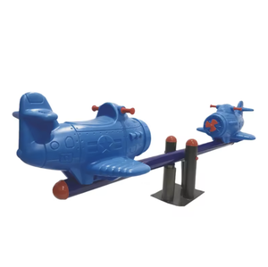 Balancín Doble de PE <span class=keywords><strong>para</strong></span> Niños, <span class=keywords><strong>para</strong></span> Parques Comunitarios y de Atracciones, Caballito Balancín, Juego de Diversión - Product Image 1