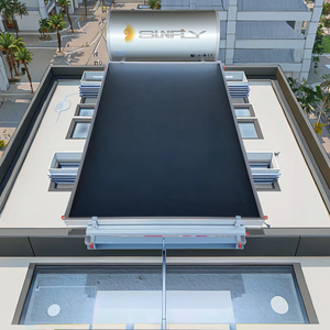 Gran oferta, calentador de agua solar presurizado de 200l, fácil de instalar, alimentado por energía eléctrica para uso doméstico y exterior para hoteles - Product Image 1