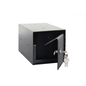 Venta al por mayor de mini caja de seguridad antirrobo de acero contra incendios para almacenar objetos de valor