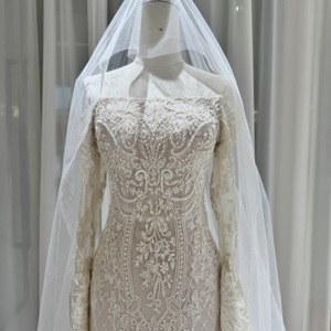 Vestido <span class=keywords><strong>de</strong></span> Novia <span class=keywords><strong>de</strong></span> Tul <span class=keywords><strong>de</strong></span> Lujo Lsoy029, Foto 100% Real, Estilo Sirena con Cola <span class=keywords><strong>de</strong></span> Corte, Vestido <span class=keywords><strong>de</strong></span> Novia Jancember - Product Image 4