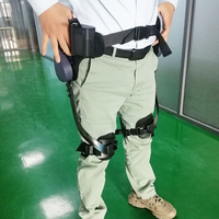 Exosquelette de marche pour la rééducation des membres inférieurs, exosquelette de marche portable et adaptable pour personnes âgées et handicapées