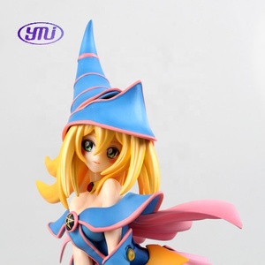 Figurines d'action et jouets en résine PVC de haute qualité, 22 cm, Duel Monsters, Belles filles, Figurines d'anime, Magicien Noir, Yu Gi <span class=keywords><strong>Oh</strong></span>, Artisanat en plastique - Product Image 5