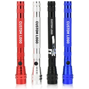 ไฟฉาย LED อเนกประสงค์ทำจากอะลูมิเนียมมีคลิปหนีบแบบแม่เหล็กปรับได้ - Product Image 1