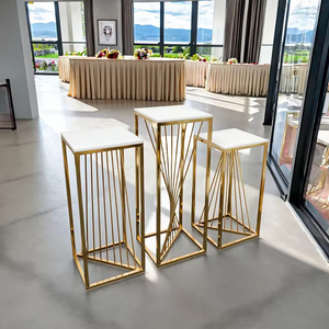 Exhibidor <span class=keywords><strong>de</strong></span> Metal Dorado <span class=keywords><strong>de</strong></span> Alta Gama y Elegante para Pasteles <span class=keywords><strong>de</strong></span> <span class=keywords><strong>Boda</strong></span> y Postres, Soporte <span class=keywords><strong>de</strong></span> Exhibición para Eventos y Banquetes <span class=keywords><strong>de</strong></span> Hotel - Product Image 3