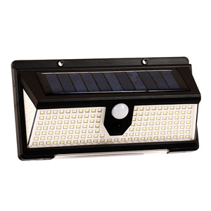 <b>Led</b> Solar Wall <b>Light</b> 60V Mono Si Water Resistant With <b>Motion</b> <b>Sensor</b> For Outdoor Garden Stairway Lighting - Product Image 1