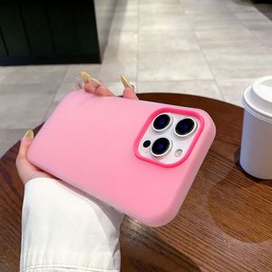 Di alta qualità glassato caramella colore 2-in-1 custodia del telefono per <span class=keywords><strong>iPhone</strong></span> 11 12 13 <span class=keywords><strong>14</strong></span> 15 16 17 <span class=keywords><strong>Pro</strong></span> Max <span class=keywords><strong>accessori</strong></span> mobili - Product Image 3