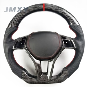 <span class=keywords><strong>Volant</strong></span> de style sport en cuir de fibre de carbone véritable 100% pour mercedes-benz <span class=keywords><strong>W202</strong></span> W203 W204 W205 W212 - Product Image 1