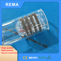 Émetteur IR à filament en quartz transparent résistant aux hautes températures, pièce de rechange pour Heraeus, utilisé pour four à tube