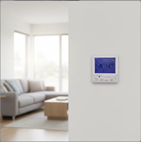 Termostato LCD de Gran Contraste Faluokan Modelo 8032, Controlador Programable de 7 Días, Protección de Baja Temperatura, Memoria de Energía, HVAC