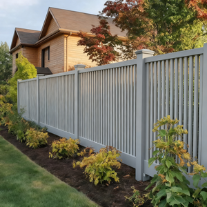 Panneaux de clôture décoratifs en métal enduits de poudre bon marché personnalisés Clôture de jardin extérieure classique Clôture de sécurité en aluminium - Product Image 6