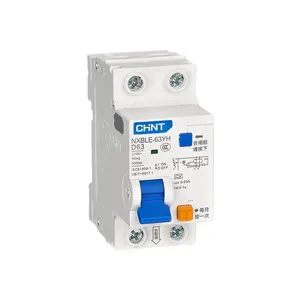 Hot Sale Chint Leakage Circuit Breaker NXBLE-63YH Integrated Leakage Switch 1P_N 2P Household 63A Occupies 2 Positions