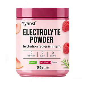 Bebida electrolítica hidratante rápida personalizada de alta calidad, suplemento dietético, bebida en polvo con vitamina C natural - Product Image 1