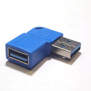 Adaptador USB Macho a Hembra para Laptop, Salida de CA, USB 2.0 3.0, Adaptador en Ángulo Recto Macho a Hembra, Conversor OTG - Product Image 2