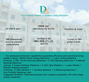 Conjunto de Muebles Plegables Modernos para Exteriores, Estructura de Aluminio, <span class=keywords><strong>Asientos</strong></span> de Lona Transpirable para Campamento/Eventos en el Jardín - Product Image 4