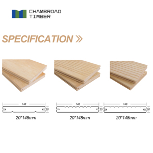 Tarima de Madera de Alta Durabilidad, Resistente a la Intemperie y de Bajas Emisiones para Balcones, Terrazas y Renovación del Hogar - Product Image 2