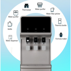 Direct <b>Drinking</b> <b>Water</b> Dispenser Hot Cold <b>Water</b> Purifier Desktop Household <b>Water</b> R O Machine for Home and Office - Product Image 2