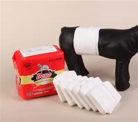 Dom fraldas de cachorro masculinas, fralda descartável para cães de estimação, super absorção, calças fisiológicas, descartáveis e à prova de vazamentos