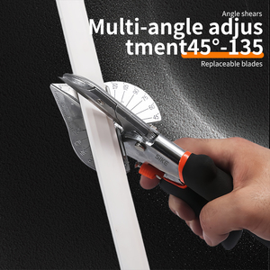 Cisaille d'Angle Réglable 45-135 Degrés pour <span class=keywords><strong>Bois</strong></span> Tendre, Plastique, PVC et Autres Matériaux - Product Image 4