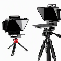 Téléprompteur pour téléphone portable, lecture de scénario en studio, appareil photo reflex numérique sans miroir, dispositif universel de générique pour sous-titres