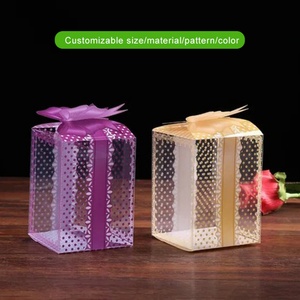 Boîtes en PET et PVC personnalisables en taille, matériau, motif et couleur, boîtes transparentes, boîtes en plastique transparentes portables, fabricants de boîtes - Product Image 6