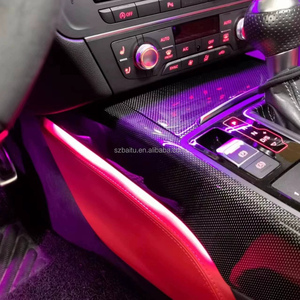 Éclairage d'ambiance intérieur de voiture pour <span class=keywords><strong>Audi</strong></span> A6 A7 C7 Upgrade Light Kit Dashboard Center Console Door Trim decorative light symphony - Product Image 3