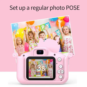 Nouvel appareil photo numérique pour enfants Unicorn 1080P, jouets, mignon cheval, cadeau d'anniversaire pour enfants, appareil photo avec jeu - Product Image 4