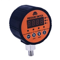 Contrôleur de pressostat numérique intelligent réglable pour pompe à eau et compresseur d'air, 0-16 bar, 240 VAC, G1/4, une sortie relais