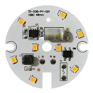 Chip untuk lampu sorot led 5w 6w 7w 9w DOB smd 2835 sumber cahaya led untuk lampu sorot downlight led 6500K 100lm/w
